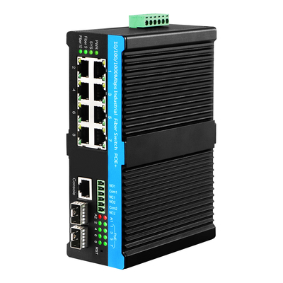 8 Port Ultra PoE VLAN Managed Switch Gigabit Ethernet 802.3bt Compliant 720W Budget